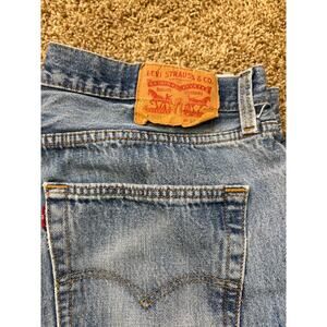 Levi's 501 Original Fit Button Fly Faded Jean Mens Size 36x32